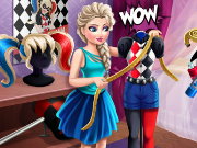 Elsa Harley Quinn Cosplay Game