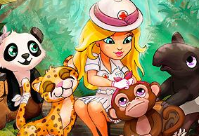 Cute Jungle Hospita Game