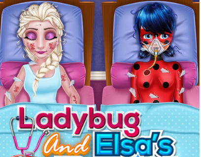 Ladybug And Elsa's First Aid
