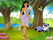 Pocahontas Dress Up Game