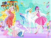 Fairy and the Unicorn Dressup