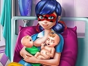 Ladybug Twins Birth Game