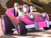 The Penguins of Madagascar Race For The Zoo Cup Game