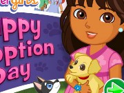 Dora Puppy Adoption Day