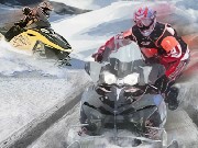 Snowmobile Racing Game