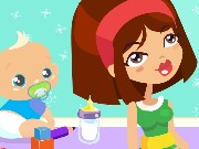 Babysitter Slacking Game