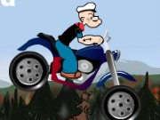 Popeye Rides Bike