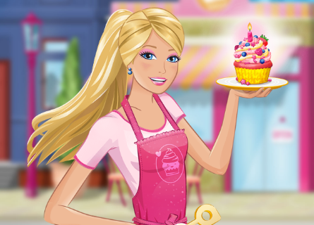 Barbie Super Pastry Shop Game