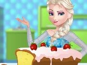 Elsa Cooking Classic Pound Cake Game