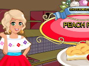 Mia Cooking Peach Flan Game