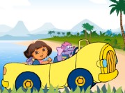 Dora At The Beach Game