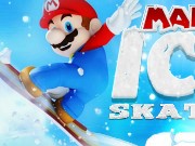 Mario Ice Skating