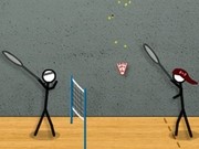 Stick Figure Badminton 2 Game