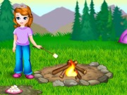 Sofia Cooking Marshmallows