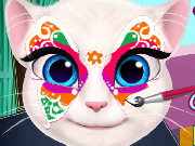 Talking Angela Face Painting Game