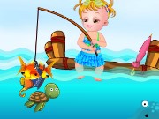 Baby Hazel Fishing Day