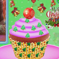 Christmas Cupcake Maker Game
