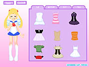 Sailor Moon Dress Up Game