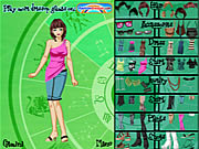 Gemini Girl Dressup Game