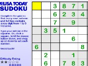 USA Today Sudoku Game