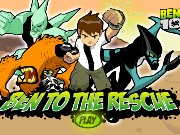 Ben 10 Ben To The Rescue Game