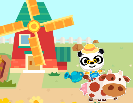 Dr. Panda Farm Game