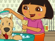 Dora Pet Grooming Game