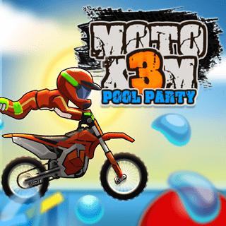 MOTO X3M POOL PARTY Game