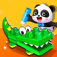Baby Panda Animal Puzzle Game