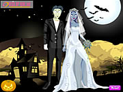 Halloween Couple Dressup Game