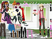 Girl Waiting Dressup