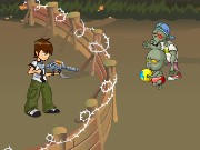 Ben 10 Kills Zombies Game