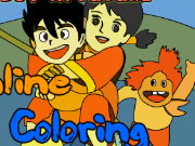 Coloring picture Detective Conan