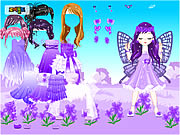 Fairy of March Flower Violet Game