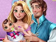 Rapunzel And Flynn Baby Care Game
