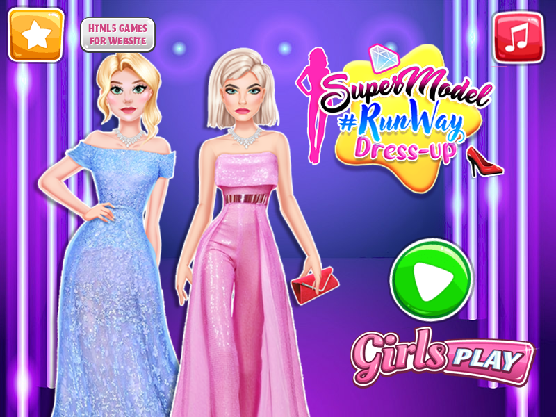 Supermodel unway Dress Up Game