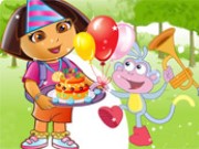 Birthday Girl Dora Makeover Game