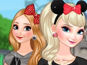 Frozen Sisters in Disneyland Game