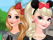 Frozen Sisters in Disneyland Game