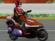 Power Rangers Moto Race Game