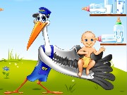 Baby and Stork Game