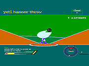 Yeti Hammer Throw Game