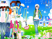 Spring Doll Dress Up Game