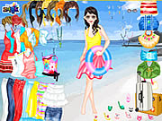 Beach Holiday Dress Up Game