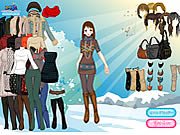 Sun Snow Dressup Game