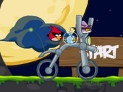 Angry Birds Space Bike Game