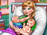 Anna Mommy Twins Birth Game