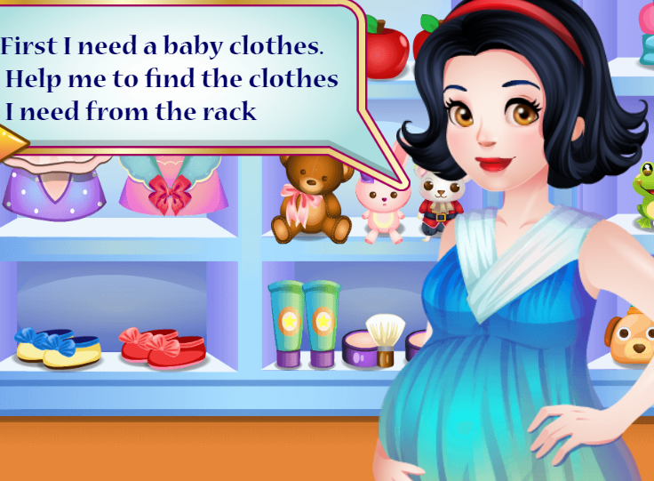 Snow White Pregnancy Game
