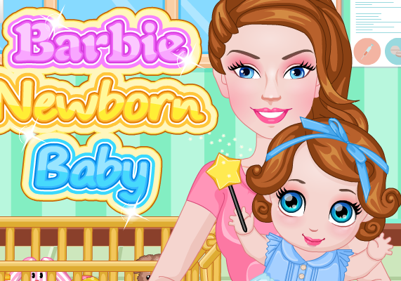 Barbie Newborn Baby Game