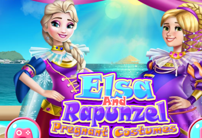 Elsa And Rapunzel Pregnant Costumes